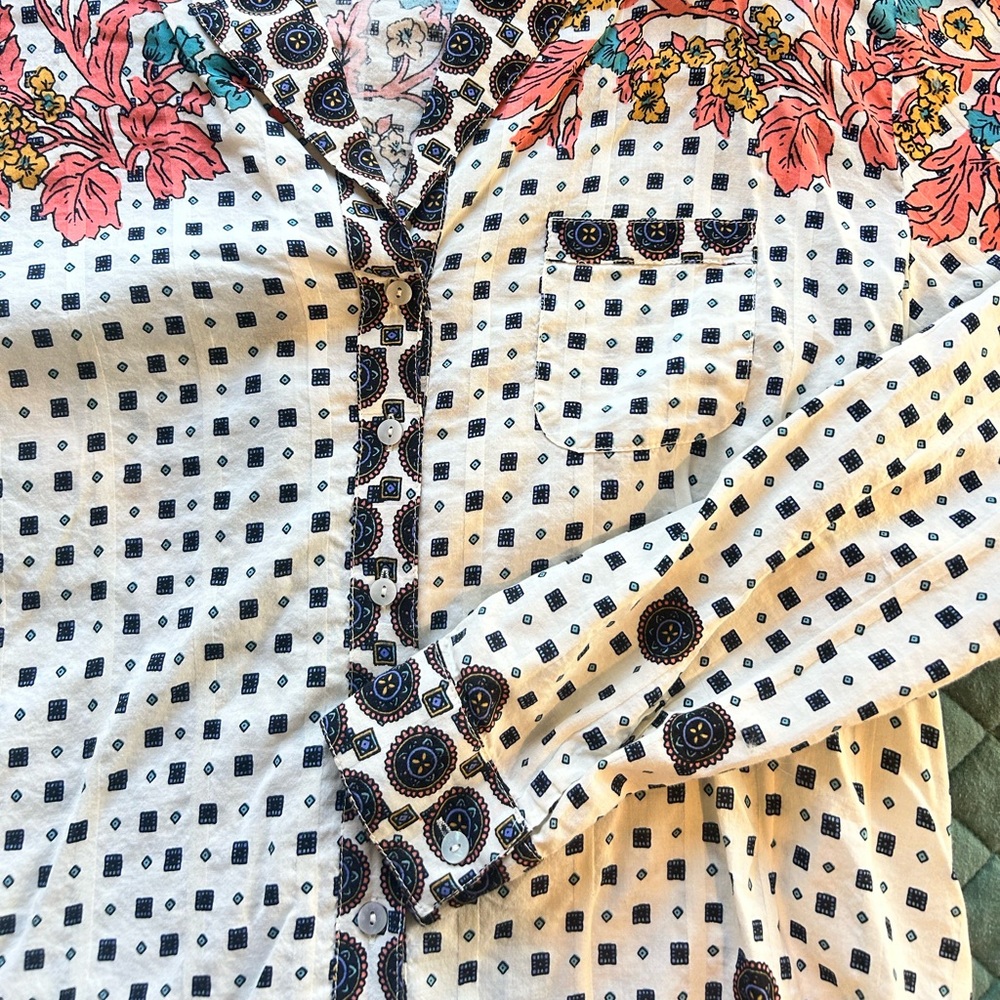 Free People Button-up - Picture 5 of 9